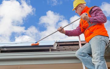 Kirk Bramwith soft wash roof cleaning